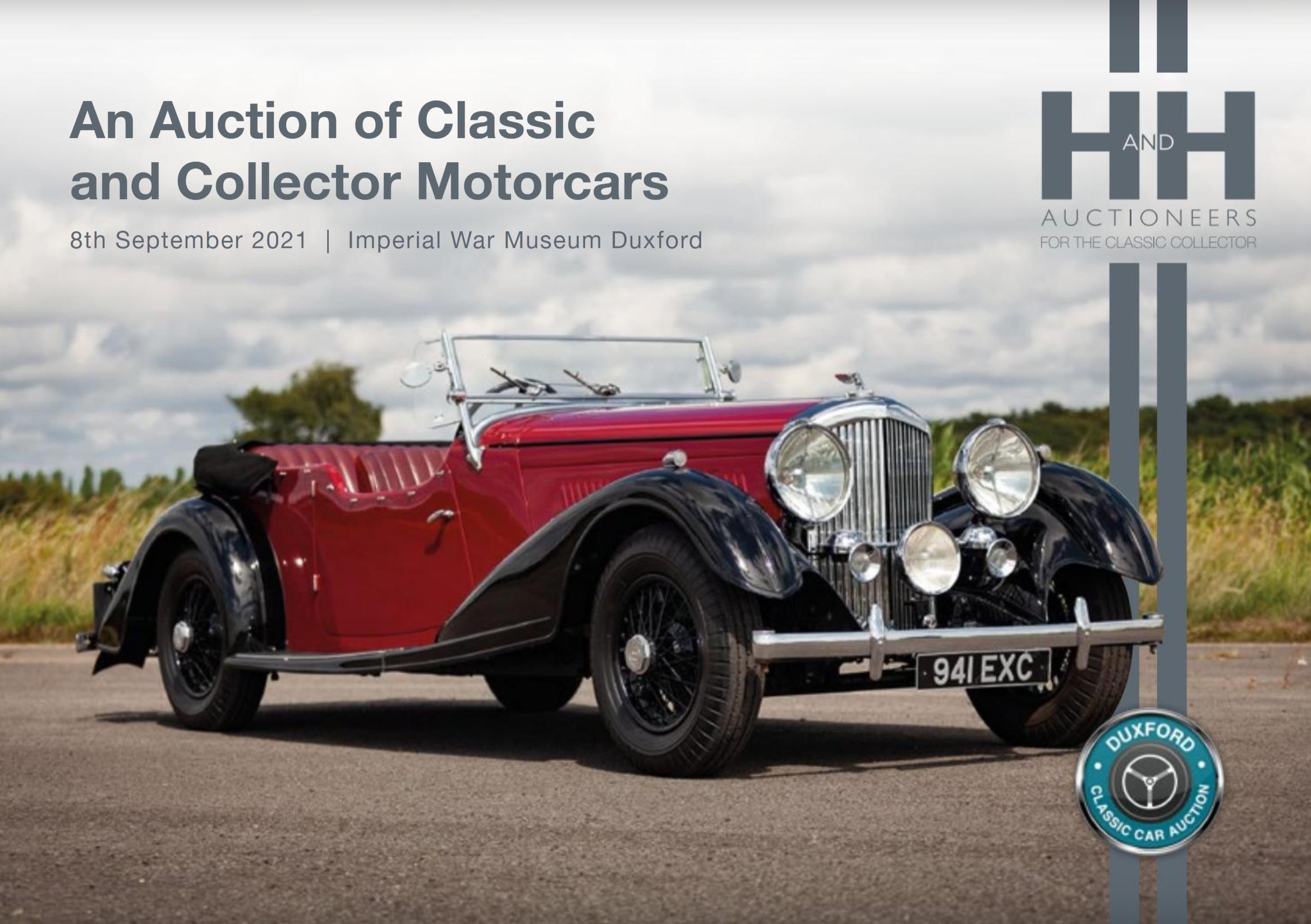 H&H Classics Auction Catalogue 8th September